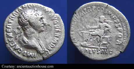 монета Древнего Рима