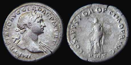 монета Древнего Рима