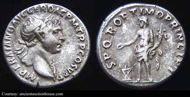 монета Древнего Рима