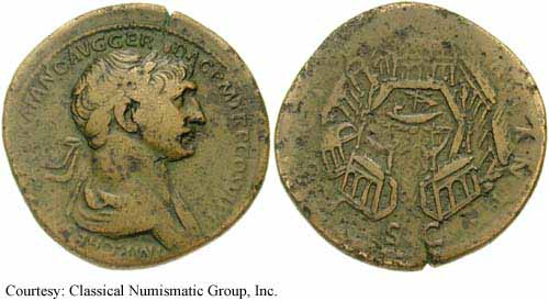 монета Древнего Рима