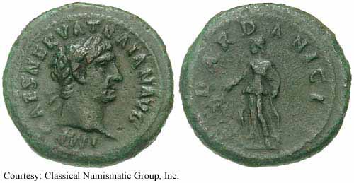 монета Древнего Рима