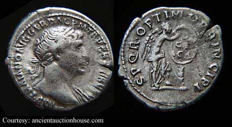 монета Древнего Рима