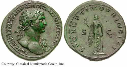 монета Древнего Рима