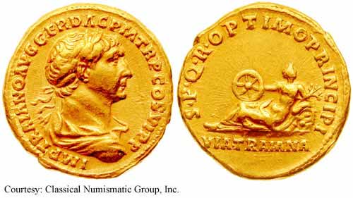 монета Древнего Рима