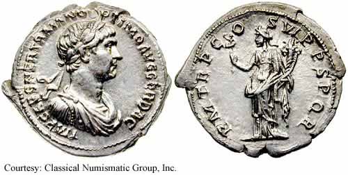 монета Древнего Рима