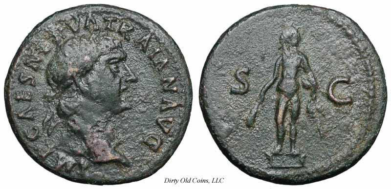 монета Древнего Рима