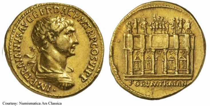 монета Древнего Рима