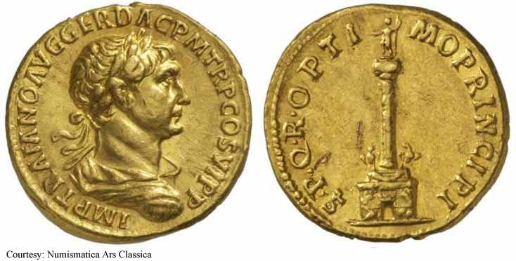 монета Древнего Рима