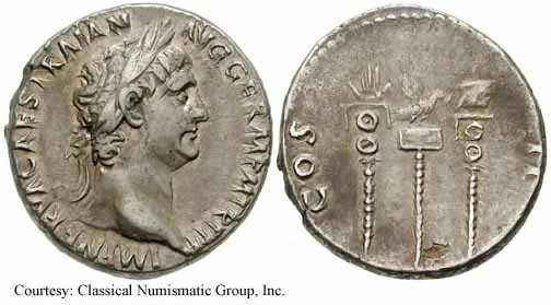 монета Древнего Рима