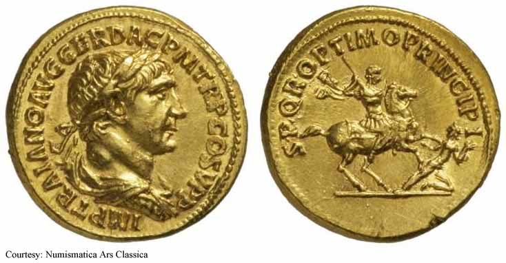 монета Древнего Рима