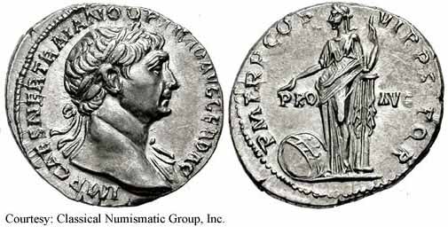 монета Древнего Рима