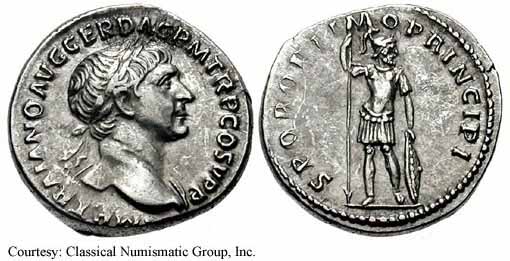 монета Древнего Рима