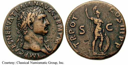 монета Древнего Рима