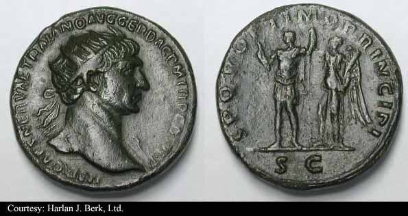 монета Древнего Рима