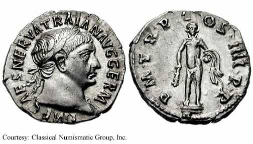 монета Древнего Рима