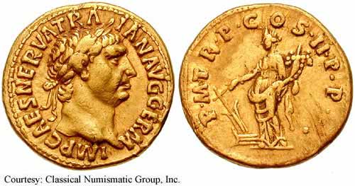 монета Древнего Рима