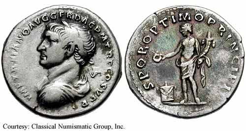 монета Древнего Рима