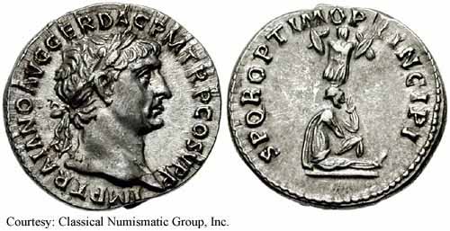 монета Древнего Рима