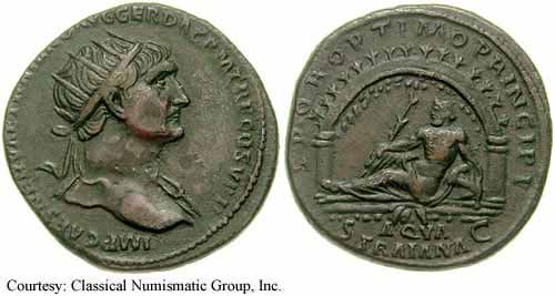 монета Древнего Рима