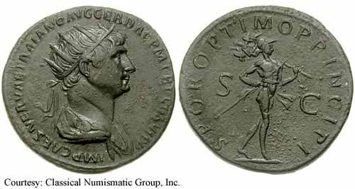 монета Древнего Рима