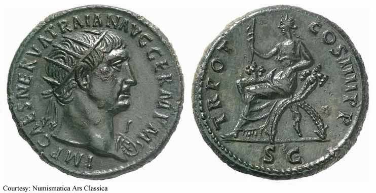 монета Древнего Рима