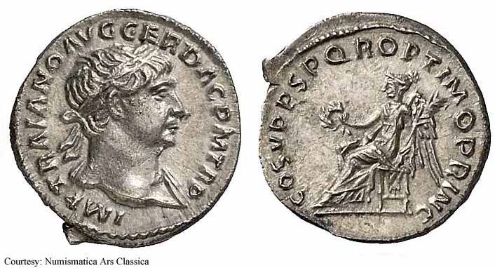 монета Древнего Рима