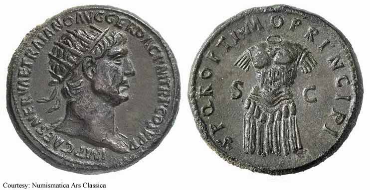 монета Древнего Рима