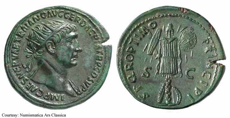 монета Древнего Рима