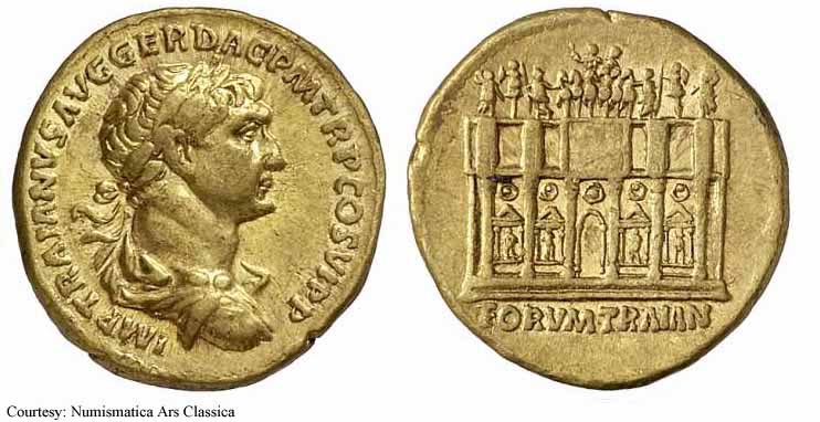 монета Древнего Рима