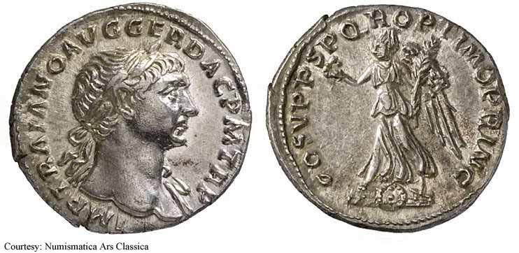 монета Древнего Рима