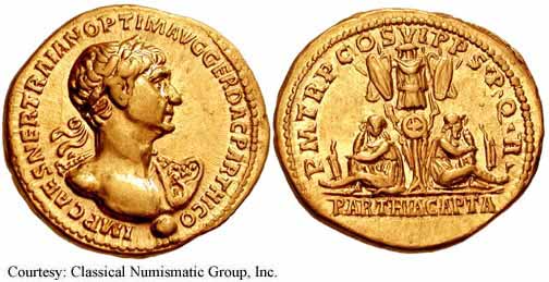 монета Древнего Рима