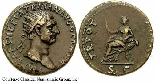 монета Древнего Рима