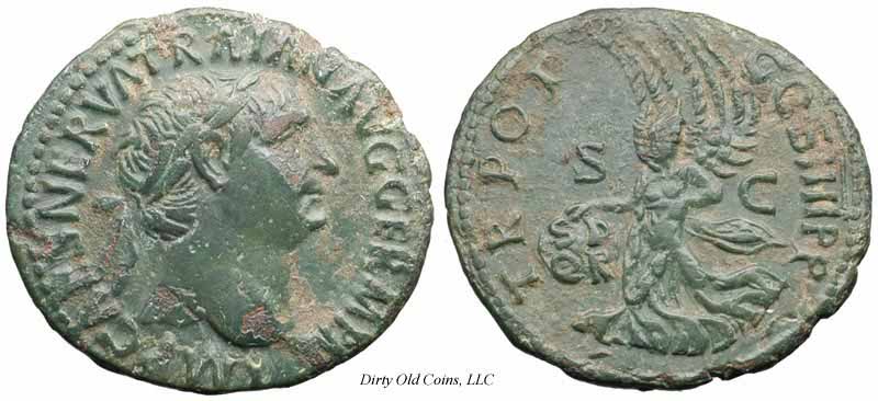 монета Древнего Рима