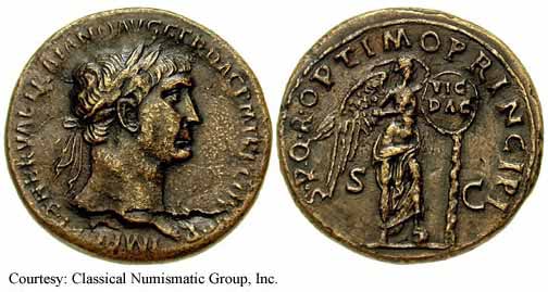 монета Древнего Рима