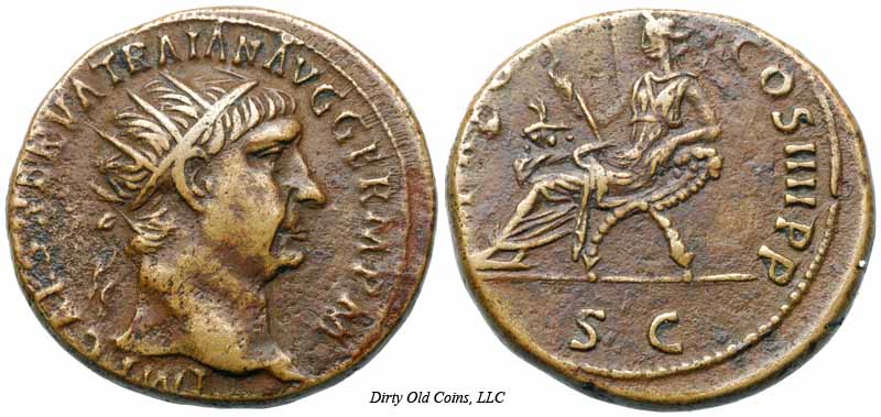 монета Древнего Рима