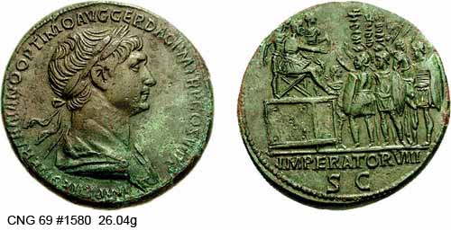 монета Древнего Рима