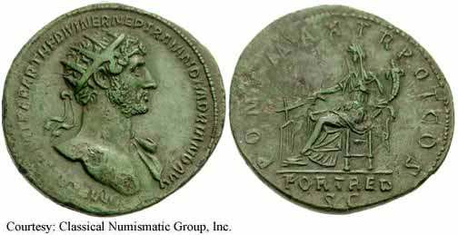 монета Древнего Рима