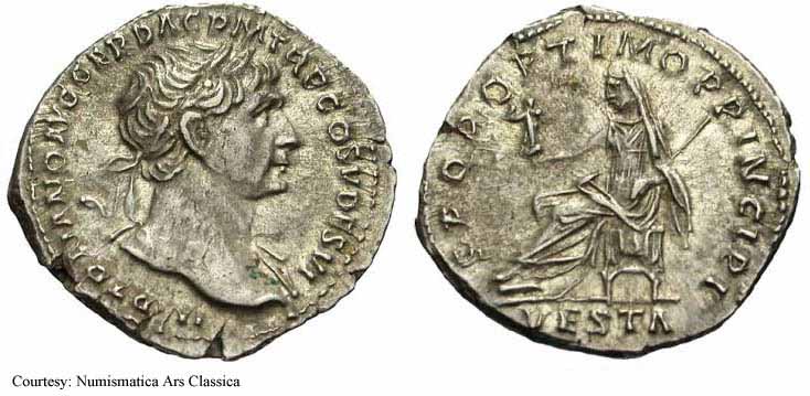 монета Древнего Рима