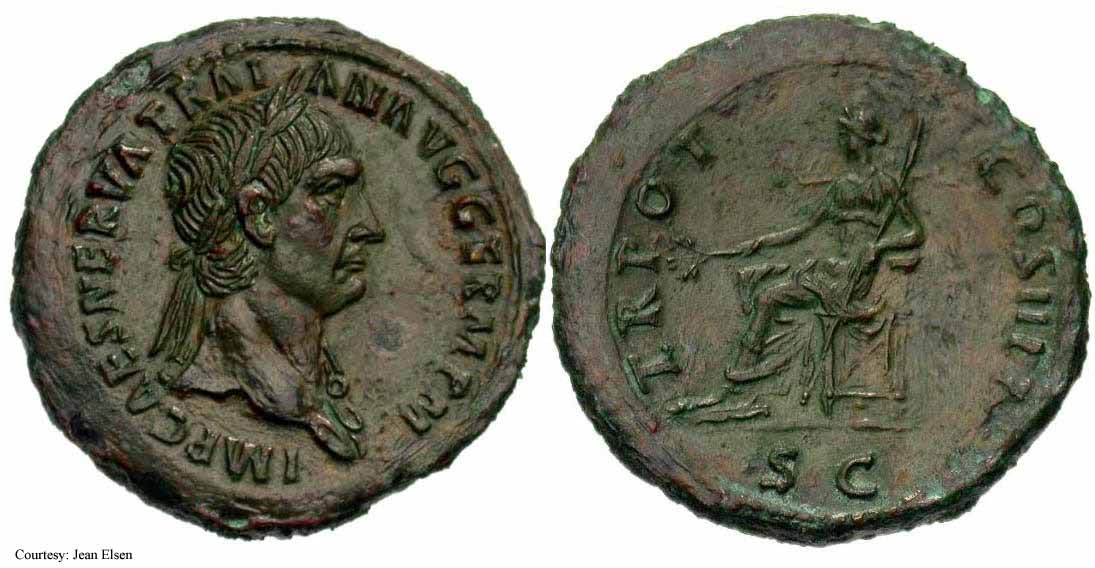 монета Древнего Рима