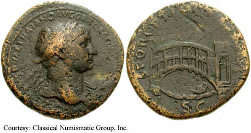 монета Древнего Рима