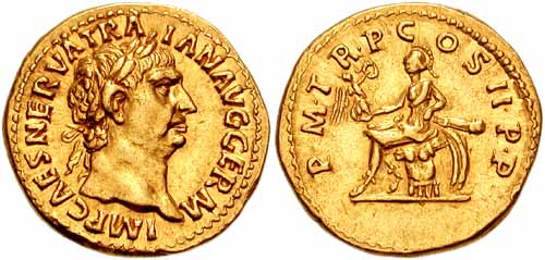 монета Древнего Рима