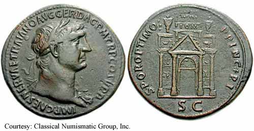 монета Древнего Рима