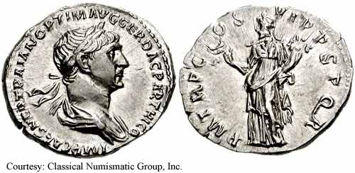 монета Древнего Рима