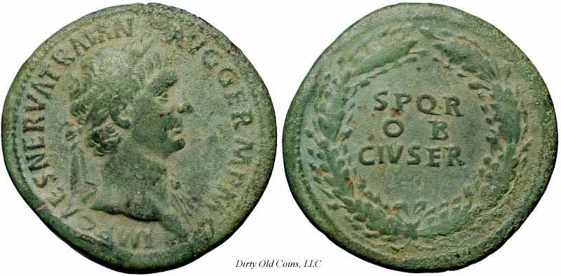 монета Древнего Рима