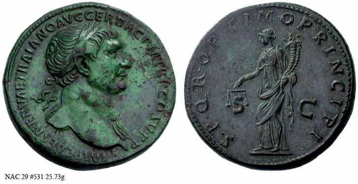 монета Древнего Рима