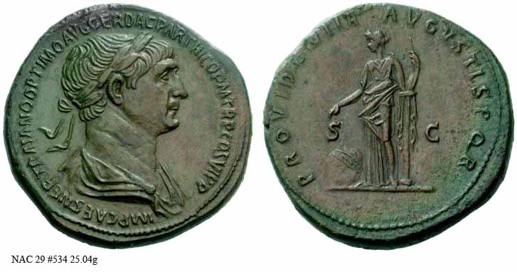 монета Древнего Рима