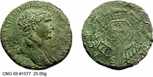 монета Древнего Рима