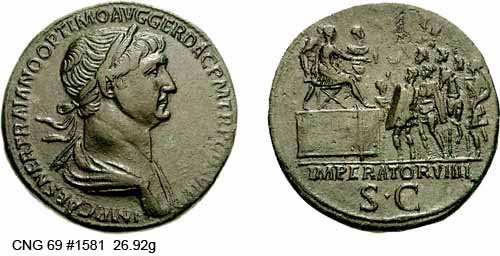 монета Древнего Рима