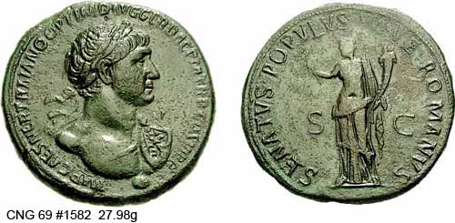 монета Древнего Рима