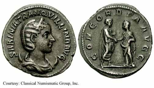 монета Древнего Рима